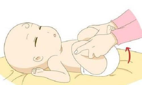 婴儿腹胀按摩图解（小孩腹胀按摩法图解）