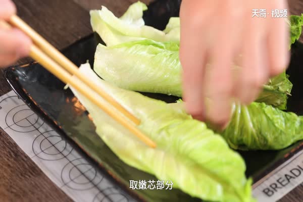 生菜午餐肉沙拉的做法 生菜午餐肉沙拉怎么做