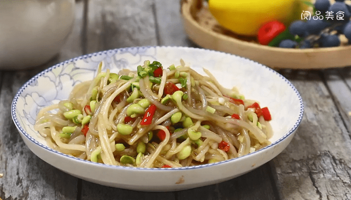 黄豆芽炒粉条 黄豆芽炒粉条的做法