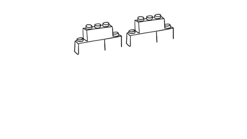 积木拼图大全简笔画 积木拼图大全怎么画