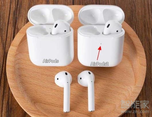 airpods1和2怎么区分