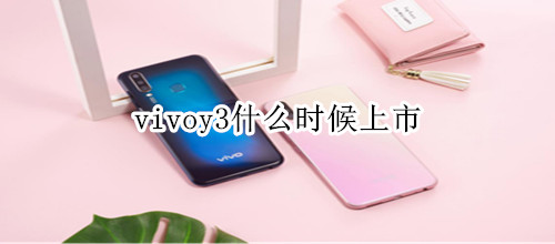 vivoy3什么时候上市