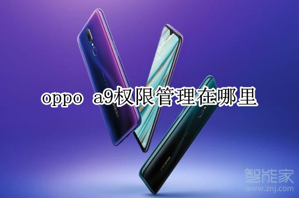 oppo a9权限管理在哪里