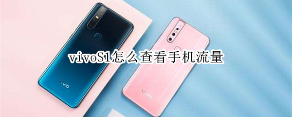 vivoS1怎么查看手机流量