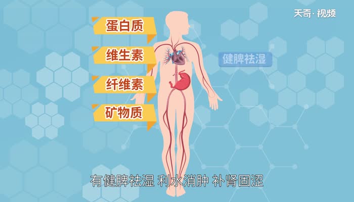 红豆薏米芡实茶的功效与作用 红豆薏米芡实茶的功效