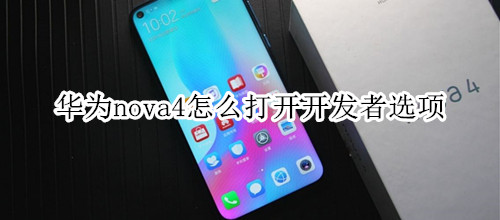 华为nova4怎么打开开发者选项