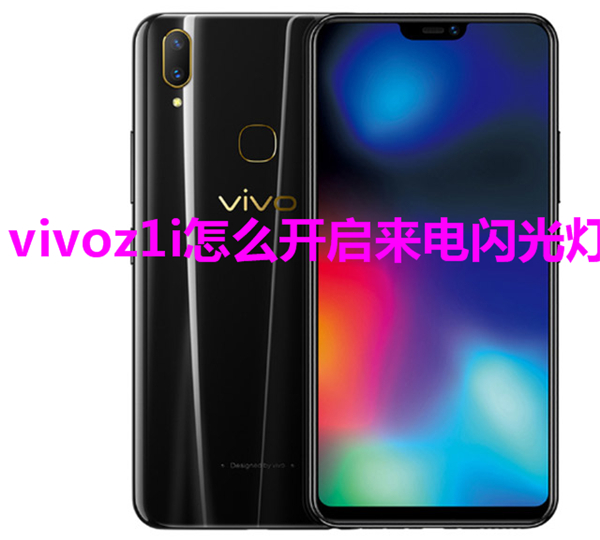 vivoz1i怎么开启来电闪光灯