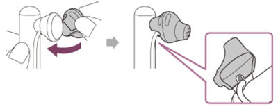 索尼WI-SP500耳机怎么更换耳塞