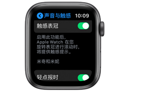 Apple Watch Series 3怎么关闭或打开数码表冠点击