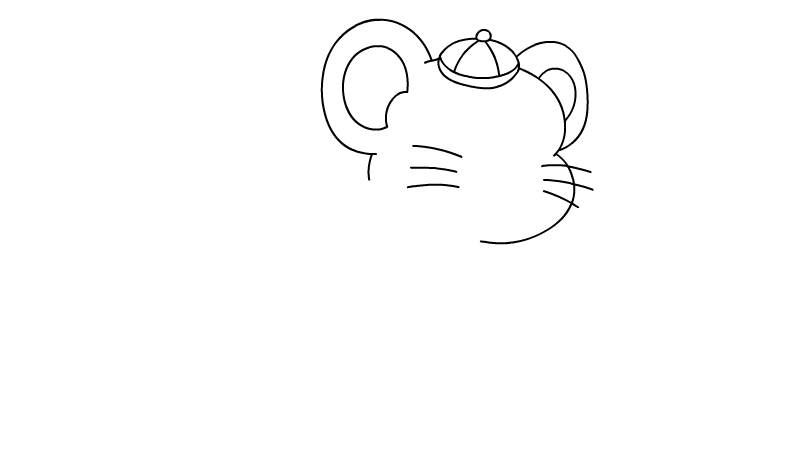 2020年鼠年年画 2020年鼠年年画画法