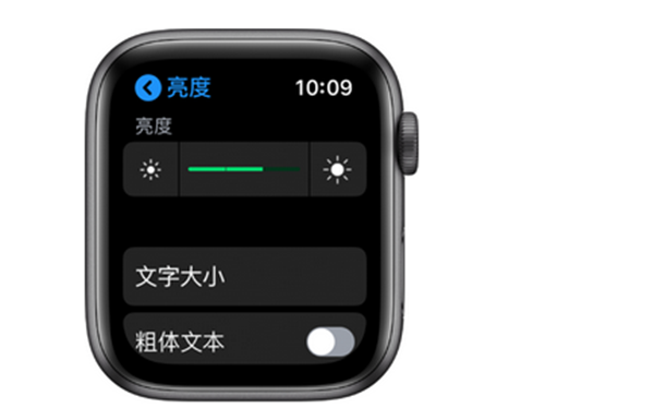 Apple Watch Series 3怎么调整亮度和文字