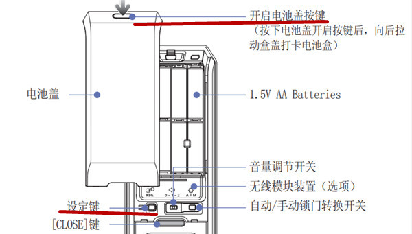 三星DP728指纹锁怎么设置迎宾模式