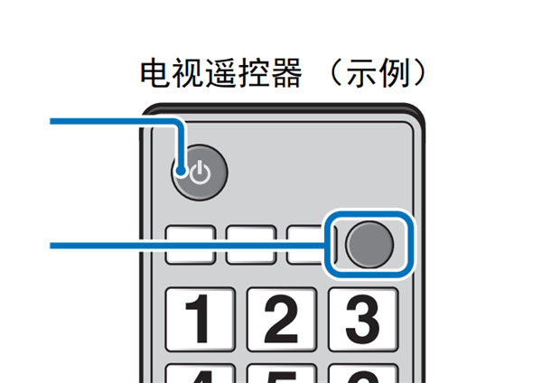 雅马哈YSP-2700回音壁音箱怎么通过电视遥控器操作本机