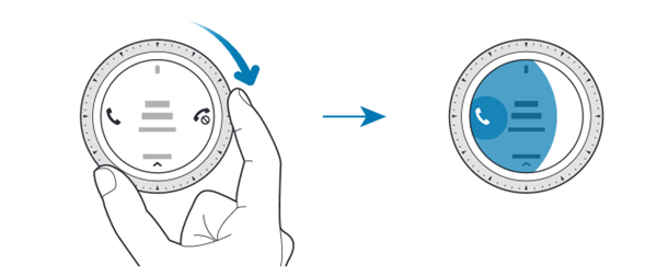 三星Galaxy Watch表圈使用方法