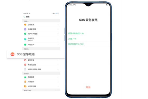 oppor17紧急联络怎么用