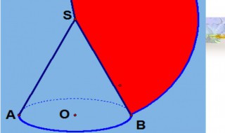 圆锥侧面积 下面就告诉大家