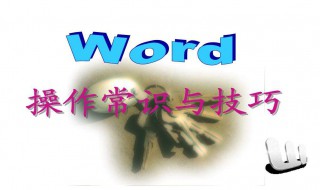 word新手必学十大技巧 word最实用技巧