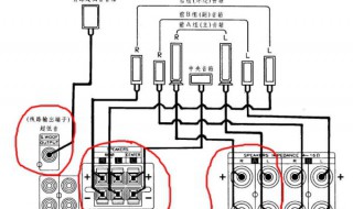 先驱m860功放5.1声道怎么接接线图（先驱m860功放机接线图）