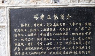 梁孝王墓纪录片名字叫什么?（梁孝王墓的介绍）