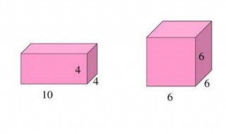 长方体和正方体的表面积公式 长方体和正方体的表面积公式文字