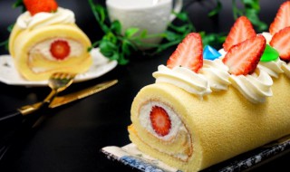 彩绘草莓蛋糕卷怎么做 彩绘草莓蛋糕卷怎么做好看