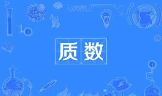 什么叫质数（什么叫质数的概念）