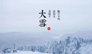 大雪节气要做什么 大雪节气做什么手工