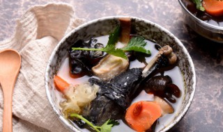 干海螺片煲乌鸡汤怎么做 干海螺煲汤的做法