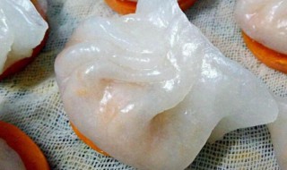 紫水晶虾饺 正宗水晶虾饺子的做法