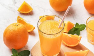 西餐香橙汁怎么做 西餐香橙汁怎么做的