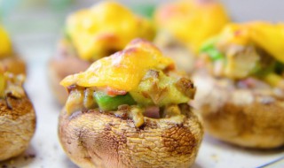 双味芝士焗口蘑 芝士焗蘑菇的做法烤箱窍门