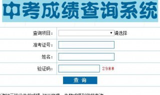 怎样查中考成绩（高中生怎样查中考成绩）
