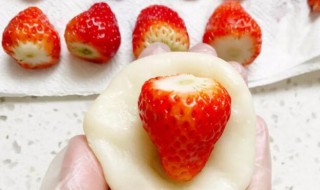 日本小吃石头草莓的做法 石头草莓画怎么做