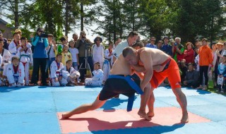 朝鲜族的摔跤文化是怎样的（朝鲜摔跤图片）