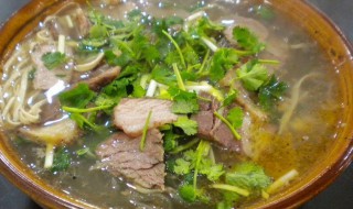 淮北牛肉汤的做法和配方