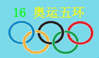 奥运五环代表哪五个州（奥运五环所代表的五个州的名称是什么）