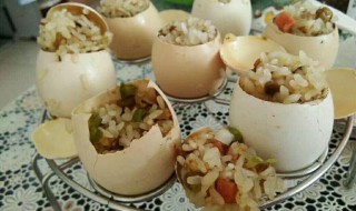 蛋壳包饭的制作方法（蛋壳包饭的制作方法和配料）