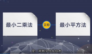 最小二乘法介绍 最小二乘法通俗理解