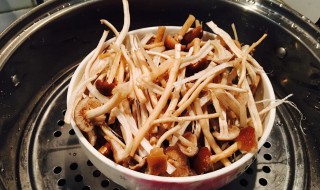 素蒸鲜茶树菇的做法窍门 素蒸鲜茶树菇的做法窍门视频