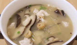 香菇冬瓜鸡汤的做法 香菇冬瓜鸡汤的做法视频