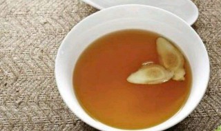 姜汤的做法 治感冒姜汤的做法