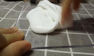 起泡胶怎么做简单无胶水无硼砂无白胶 按照这个方式去做不会错