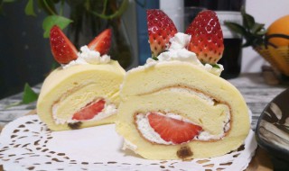 草莓果酱蛋糕卷的做法 草莓果酱蛋糕卷的做法大全