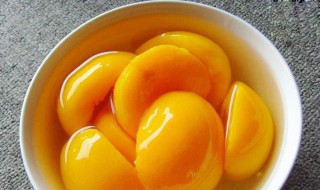 黄桃罐头的功效与作用（黄桃罐头的功效与作用及营养价值）
