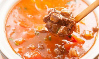 番茄牛肉汤的做法（番茄牛肉汤的做法 最正宗的做法）