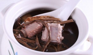 茶树菇排骨汤（茶树菇排骨汤的做法）