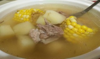 玉米土豆排骨汤（玉米土豆排骨汤的做法）