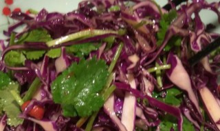 紫包菜凉拌的做法 紫包菜凉拌的做法低脂