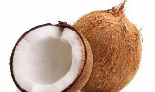 带皮椰子怎么开最简单 带皮椰子怎么开壳取肉