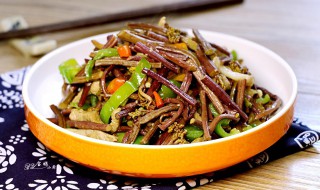 干蕨菜的做法 干蕨菜的做法家常菜